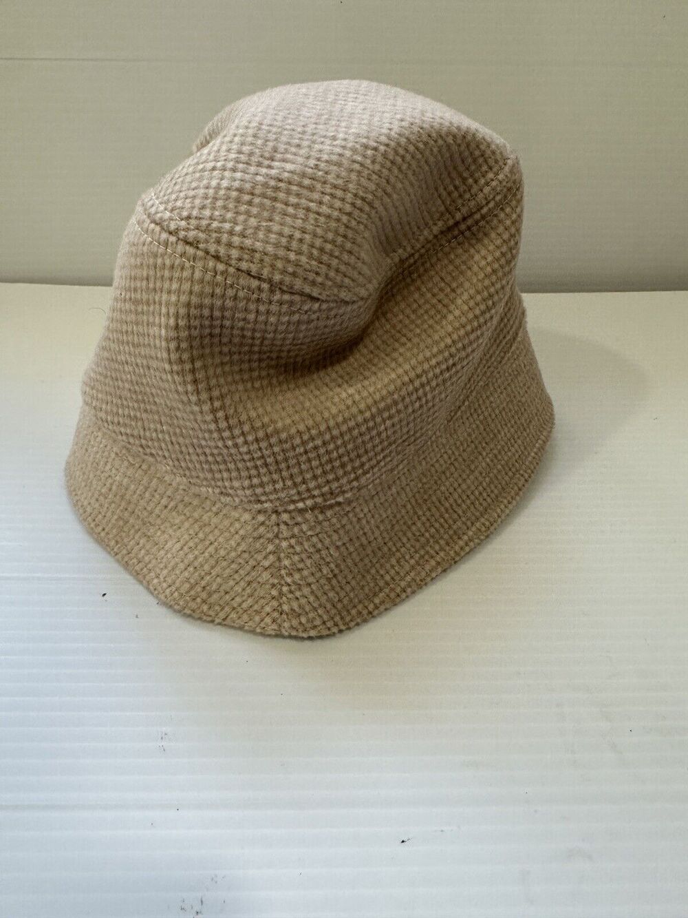 Steve Madden Corduroy Bucket Hat Cream One Size